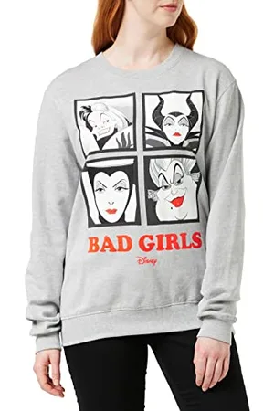 Disney Cattive Ragazze Maglia di Tuta, (Sport Grey Spo), 42 Donna