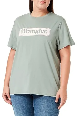 Wrangler Regular Tee T-Shirt, Matcha Leggero, XS Donna