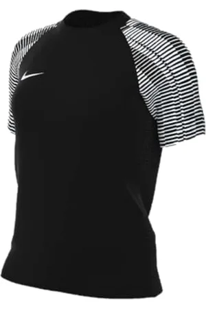 Nike Maglia Academy DF SS W T-Shirt, Nero, Bianco E Bianco, S Donna