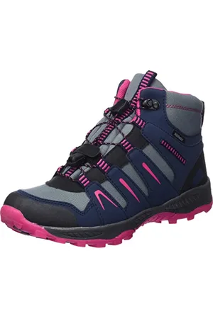 mc kinley Mckinley Sonnberg Mid II AQX, Scarpe da Trekking Unisex-Adulto, Pink/Blau, 41 EU