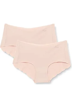 Sloggi Donna Zero Microfibre 2.0 H Short 2P, Cameo Brown, L