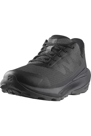 Salomon Elixir Tour Scarpe Impermeabili da trekking da Donna, Comfort ottimale, Rullata morbida, Impermeabilità e protezione dagli elementi, Black/Asphalt/Castlerock, 43 1/3 EU