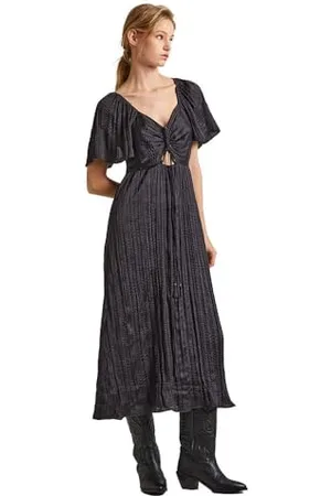 Pepe Jeans Didi, Vestito Donna, (Infinity Grey),S
