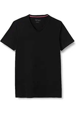 Koton Slim Fit Basic T-Shirt, (999), L Uomo