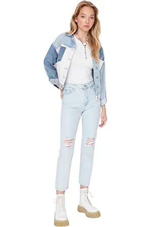 Trendyol Donna Mamma Jeans, , 64