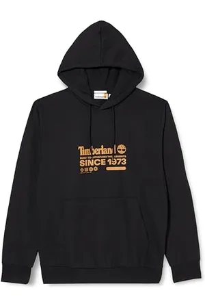 Timberland Hoodie 1 Tier 3 Maglia di Tuta, Black, M Uomo