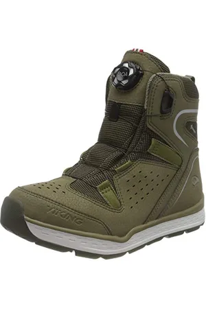 Viking Espo Boa GTX, Stivali da Neve Unisex-Adulto, Khaki/Olive, 35 EU