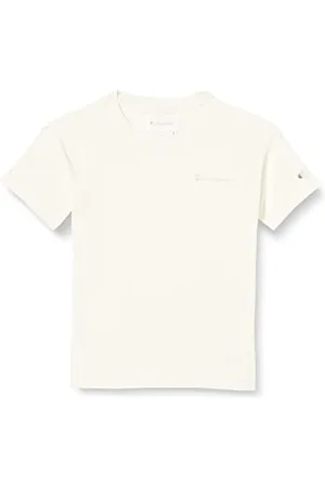 Champion Eco Future Light Jersey S/S T-Shirt, , 7-8 Anni Bambini e Ragazzi