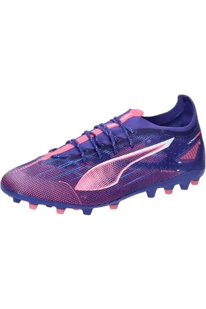 PUMA Ultra 5 PRO MG, Soccer Shoe Unisex-Adulto, Lapis Lazuli White-Sunset Glow, 42.5 EU