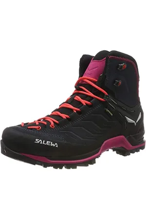 Salewa Mountain Trainer Mid Scarponi da Trekking da Donna, Grigio, 4