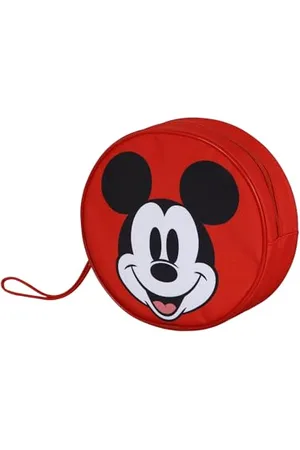 Disney Topolino Face-Borsa da Toilette Jumbo, , 21 x 23 cm