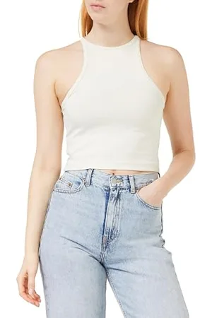 Dr Denim Top Lara Canottiera, , XS Donna