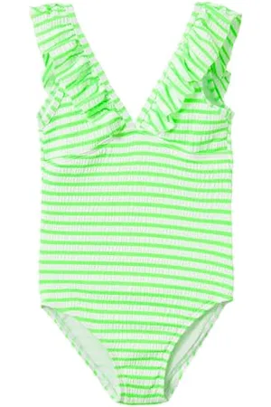 NAME IT Nkfzaley Costume da Bagno Intero, , 122 cm-128 cm Bambine e Ragazze