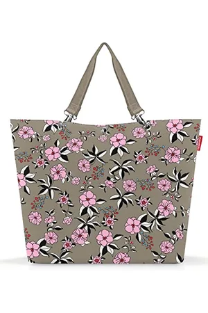 Reisenthel Shopper XL - Borsa Multiuso con Cerniera, per Spiaggia, Shopping e Sport, Capiente ed Elegante, Tasche Interne, Tessuto Idrorepellente, 35 L