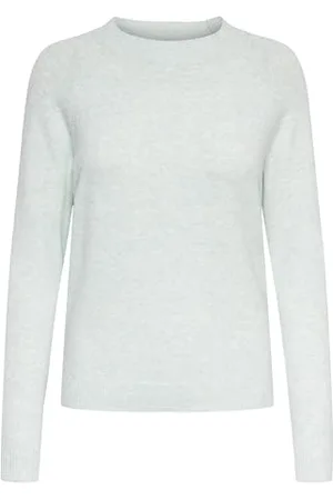 ONLY Onlrica Life L/S Pullover Knt Noos, Verde Mist Green, XL Donna