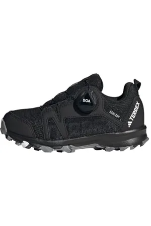 adidas Terrex Agravic Boa Rain.RDY Trail Running Shoes, Scarpe, Core Black/Cloud White/Grey Three, 28 EU