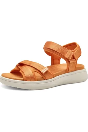 Tamaris Donna 1-28262-42, Sandali Bassi, Colore: Arancione, 37 EU