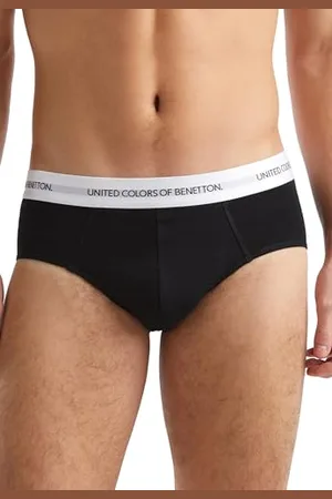 Benetton Slip 3OP82S18N Intimo, , M Uomo