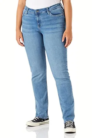 Lee Marion Straight_1 Jeans, , 48 IT (34W/33L) Donna