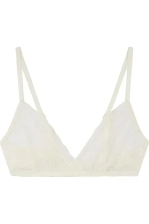 Women secret Naturale Reggiseno Triangolare Pizzo Beige, , 4B Donna