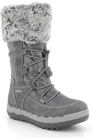 Primigi Frozen GTX, Stivali da Neve Donna, Grigio Scuro-Grigio, 36 EU