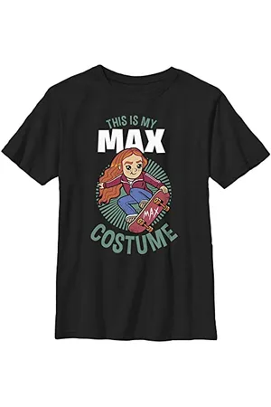 Stranger Things Max Costume a Maniche Corte Maglietta T-Shirt, , Taglia Unica Unisex-Bambini e Ragazzi
