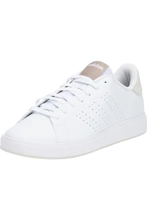 adidas Advantage Base 2.0 Shoes, Scarpe Uomo, Cloud White/Cloud White/Orbit Grey, 39 1/3 EU