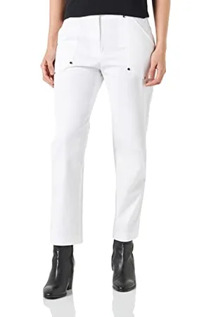 Moschino Slim Fit Trousers Pantaloni Casual, , 42 da Donna