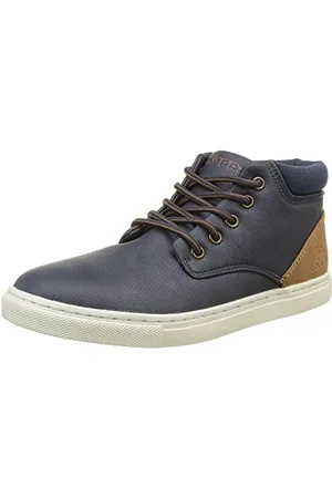 Kappa 302DFE0, Scarpe da ginnastica Ragazzo, Blu (F11 Navy/Brown), 36 EU