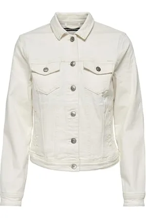ONLY ONLTIA DNM Jacket col PIMBOX Noos Giacchetto Denim, , 40 da Donna