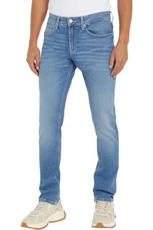 Tommy Hilfiger Jeans Uomo Slim Fit, Blu ( Light), 34W/36L