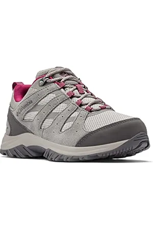 Columbia Redmond 3 WP, Scarpe da Trekking Basse Donna, Ti Titanium/Red Onion 2024, 40 EU