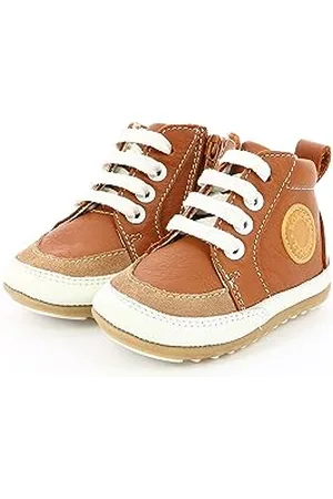 Robeez Migo, Sneaker Unisex-Bimbi 0-24, Marrone (Camel 114), 19 EU