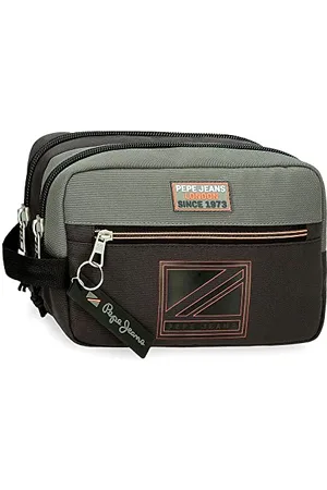 Pepe Jeans Cody Beauty Case Due Scomparti Adattabile 22x10x9 cm Poliestere