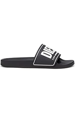Diesel Mayemi Sa-mayemi Cc, Sandali a Ciabatta Uomo, Nero, 43 EU