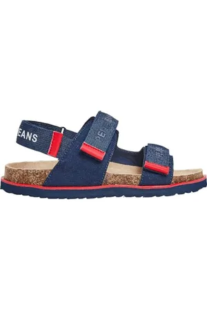 Pepe Jeans Berlin Saturday B, Sandalo Bambini e ragazzi, Blu (blu marino), 32 EU