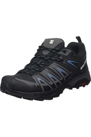 Salomon X Ultra Pioneer Gore-Tex Scarpe Impermeabili Escursionismo da Uomo, Qualsiasi condizione meteo, Tenuta del piede sicura, Stabilità e ammortizzazione, Black/Magnet/Bluesteel, 40 EU