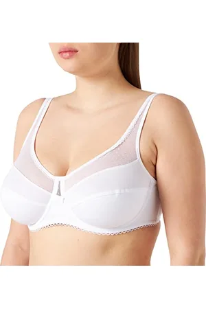 Dim Reggiseno Con Ferretto Generous Cotone Bio Donna x1, Bianco, 5D