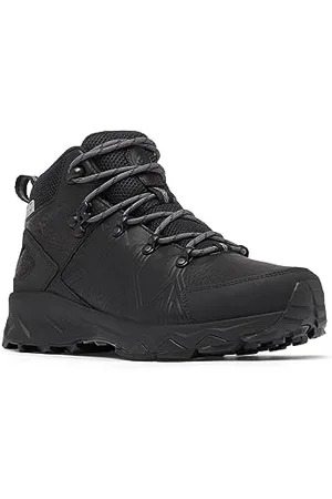 Columbia Peakfreak 2 Mid Outdry Leather, Scarponi da trekking alta Donna, Black/Graphite , 43 EU