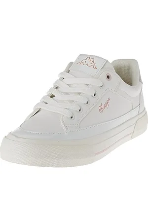 Kappa MIA Wo, Scarpe con Lacci Donna, Bianco/Rosa, 39 EU