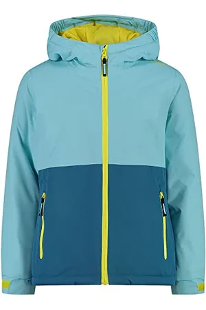CMP Giacca Cappuccio Fix Hood, Wasser, 152 Bambine e Ragazze