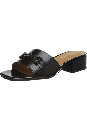 Geox D Genziana 30, Sandal, Black, 37.5 EU