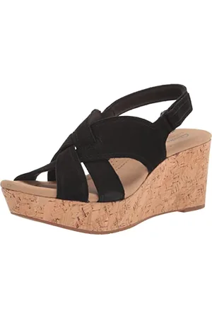 Clarks Rose Erin, Sandali con Zeppa Donna, , 38 EU