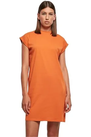 Urban classics Ladies Turtle Extended Shoulder Dress Vestito, , L Donna