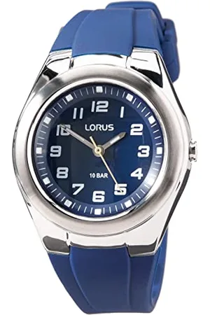 Lorus Orologio analogico al quarzo unisex con cinturino in silicone, - RRX83GX9
