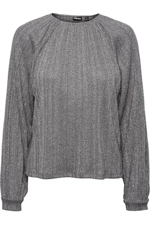 Pieces® Pcdalilah New LS Top Maglietta, December Sky, M Donna