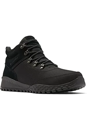 Columbia Fairbanks Mid, Scarpe da Trekking Alte Uomo, Black/Shark 2024 , 41.5 EU