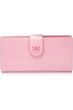 Pinko Horizontal Wallet Pelle Spazzolata Lucida, Accessori da Viaggio-Portafogli Donna, , 28