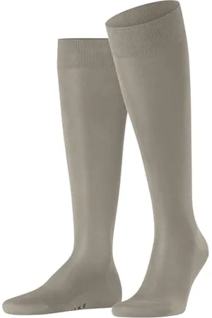 Falke Tiago M Kh sostenibili cotone filo di Scozia al ginocchio tinta unita 1 paio, Calzini lunghi Uomo, , 39-40