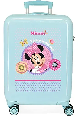 Disney Minnie Today is my day Valigia da cabina 38x55x20 cm ABS rigido Chiusura laterale a combinazione 34L 2 kg 4 doppie ruote Bagaglio a mano
